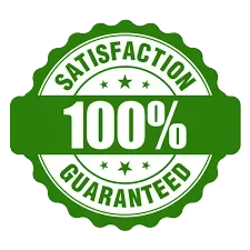 satisfaction guaranteed badge